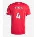Maillot de foot Liverpool Virgil van Dijk #4 Domicile vêtements 2025-26 Manches Courtes